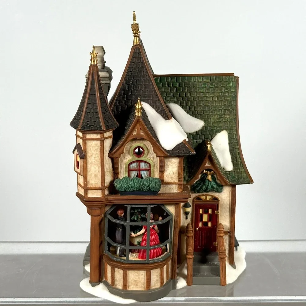 Department 56 The Fezziwig's Ball Dickens Village Series Christmas House China